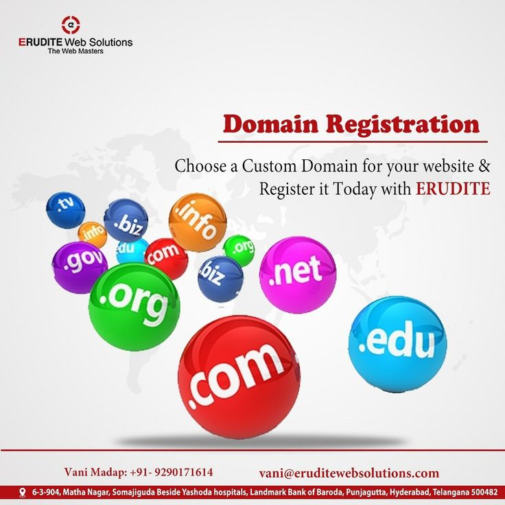 Domain registration