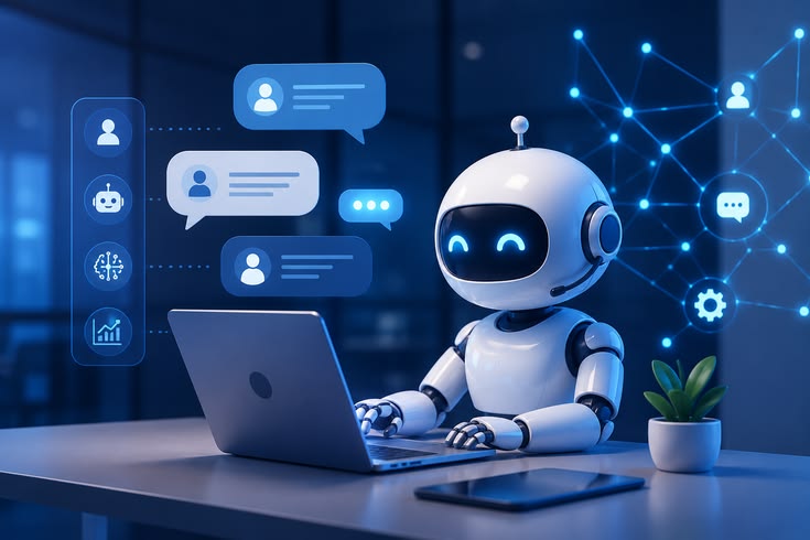 Custom AI Chatbot Development Services Hike Branding