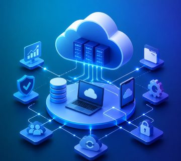 Professional choosing a reliable web hosting plan
